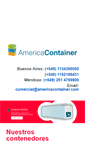 Mobile Screenshot of americacontainer.com